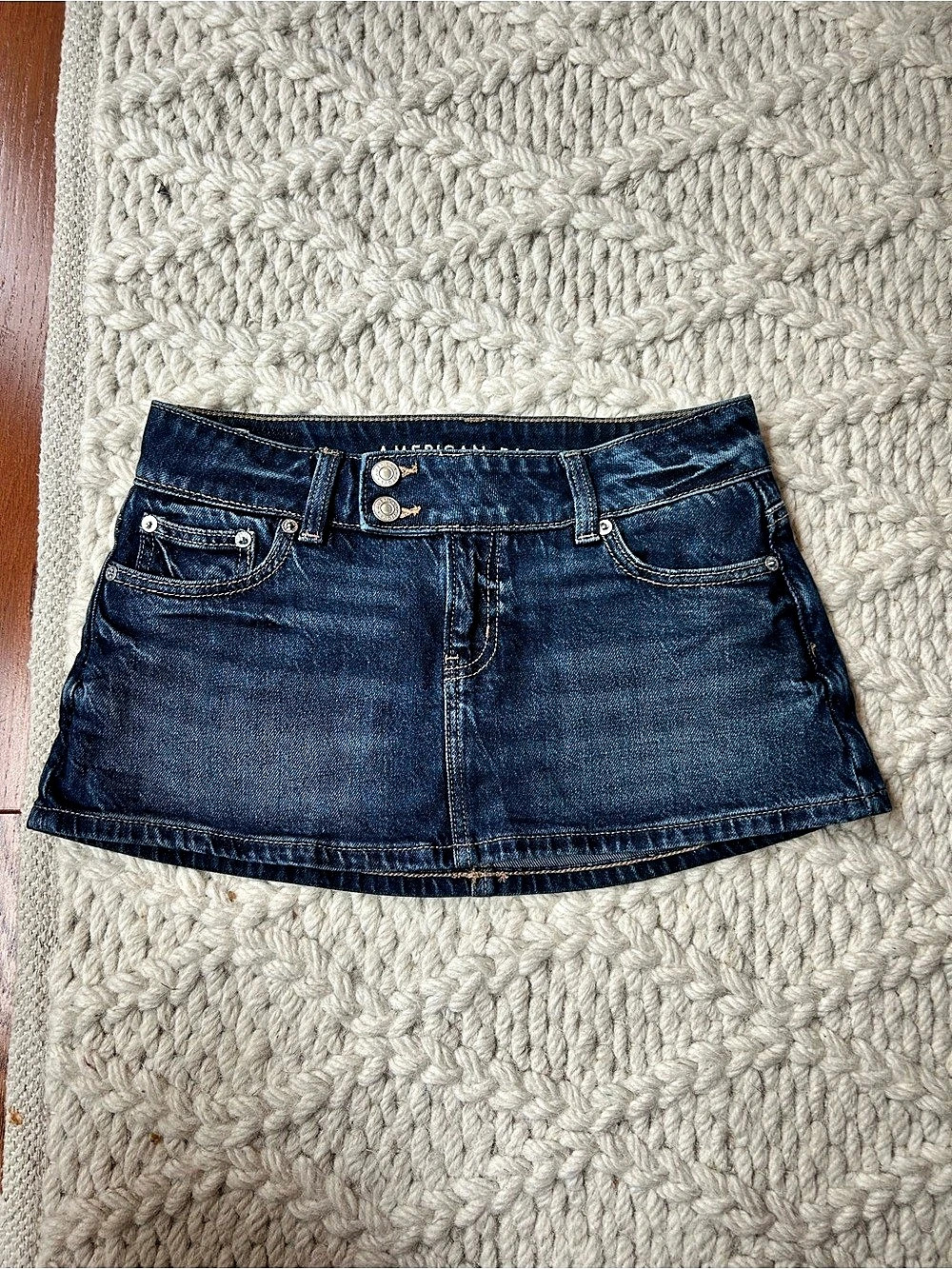 American Eagle Denim Mini Skirt